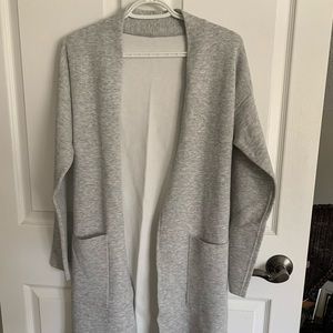 The Group Babaton duster sweater